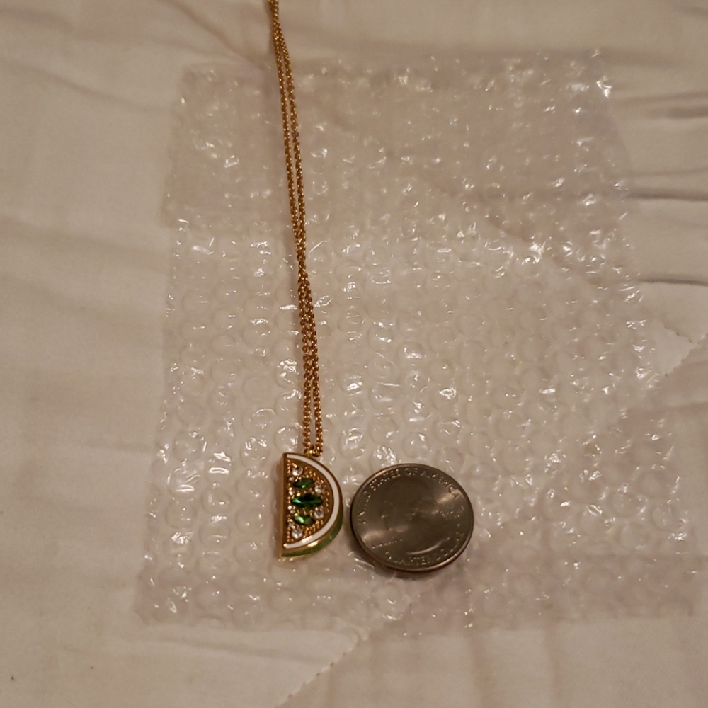 Kate Spade Out of Office Lime Necklace - Picture 3 of 8